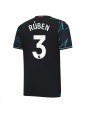 Manchester City Ruben Dias #3 Alternativní Dres 2023-24 Krátký Rukáv